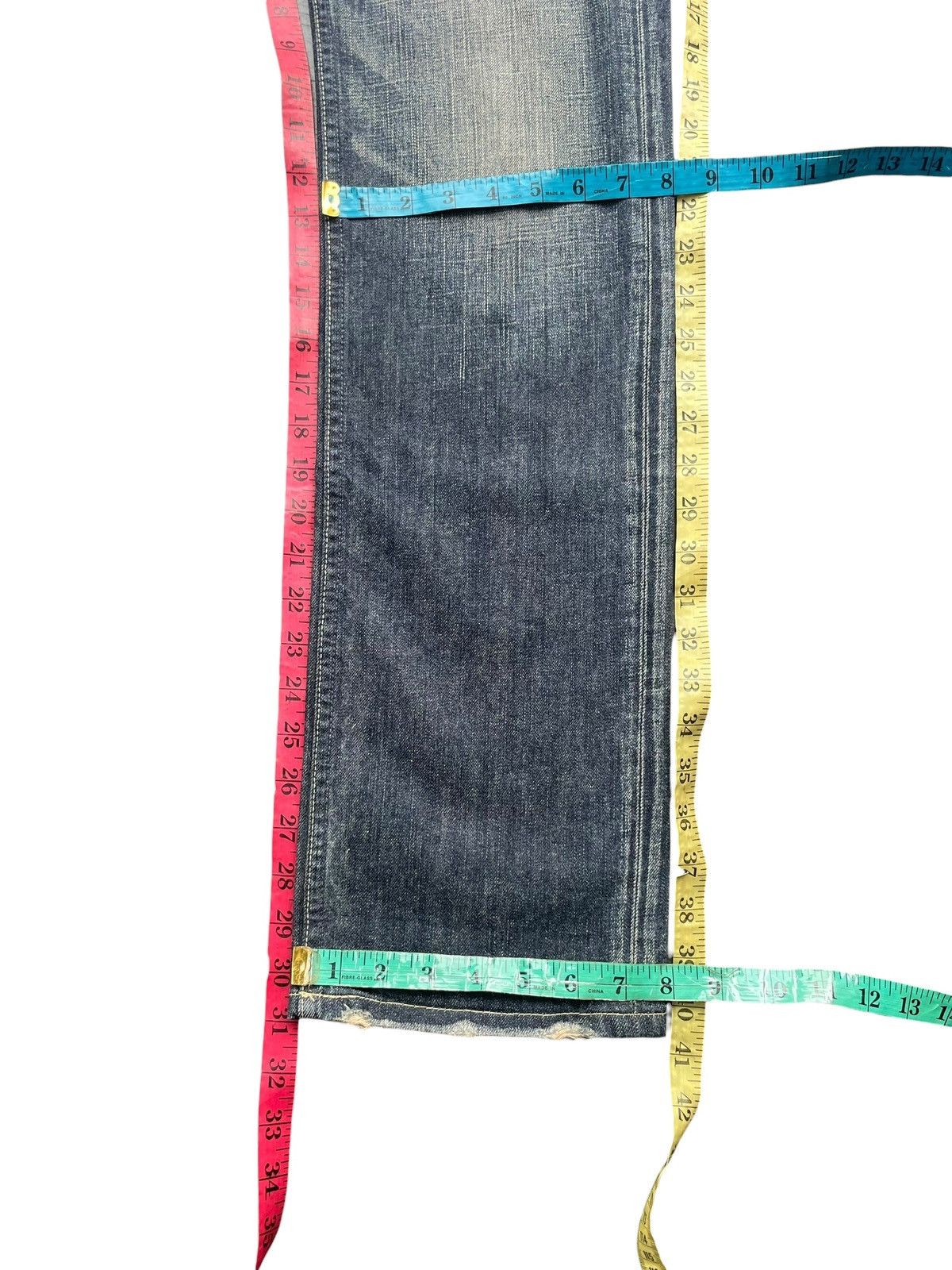 Levi's Vintage 2006 Levis 903 Lady Distresed Denim Size 31" - 12 Thumbnail