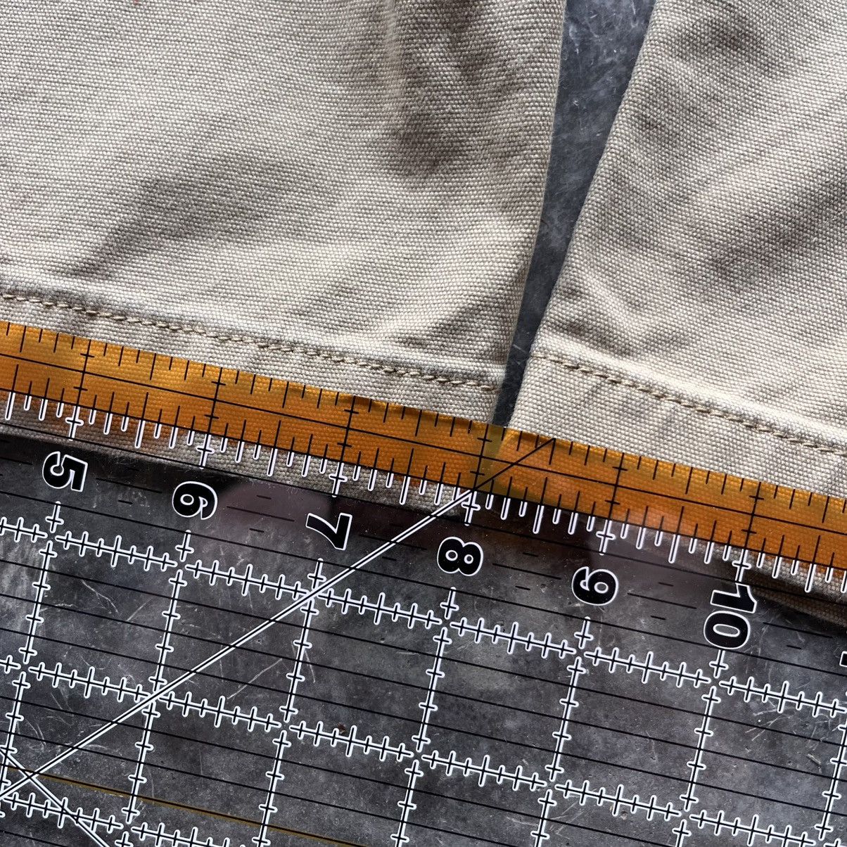 Carhartt × Vintage CRAZY Vintage Y2K Carhartt Beige Tan Work Pants 32x30 Size US 32 / EU 48 - 5 Thumbnail