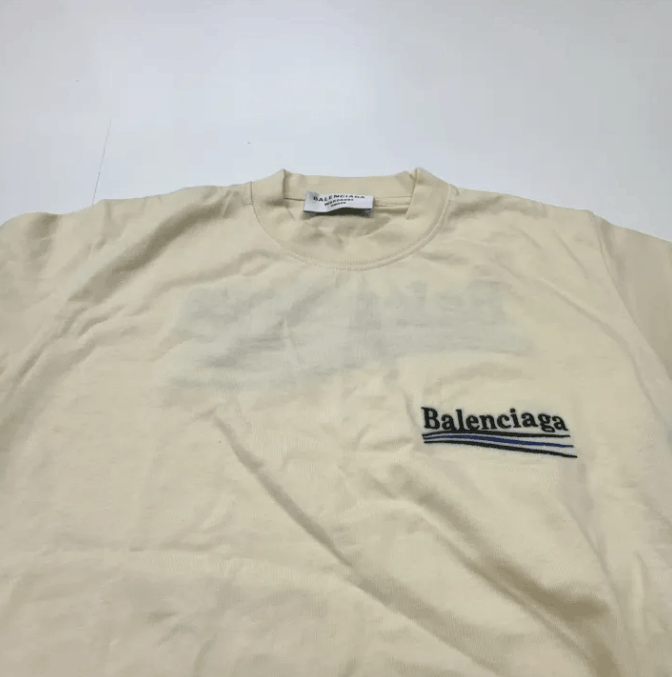 Balenciaga Balenciaga logo print crew neck short-sleeve T-shirt Size US S / EU 44-46 / 1 - 2 Thumbnail