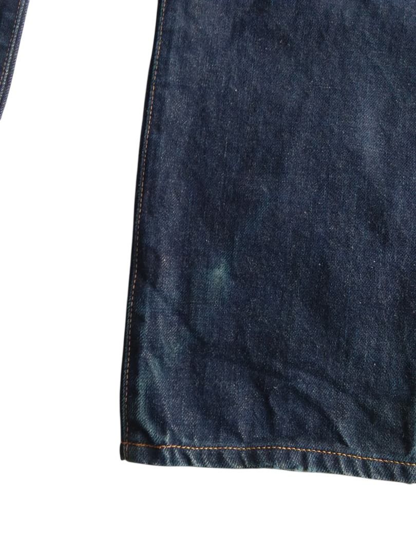 Kapital BLUE BLUE PURE INDIGO HOLLYWOOD RANCH MARKET JAPANESE DENIM Size US 29 - 20 Thumbnail