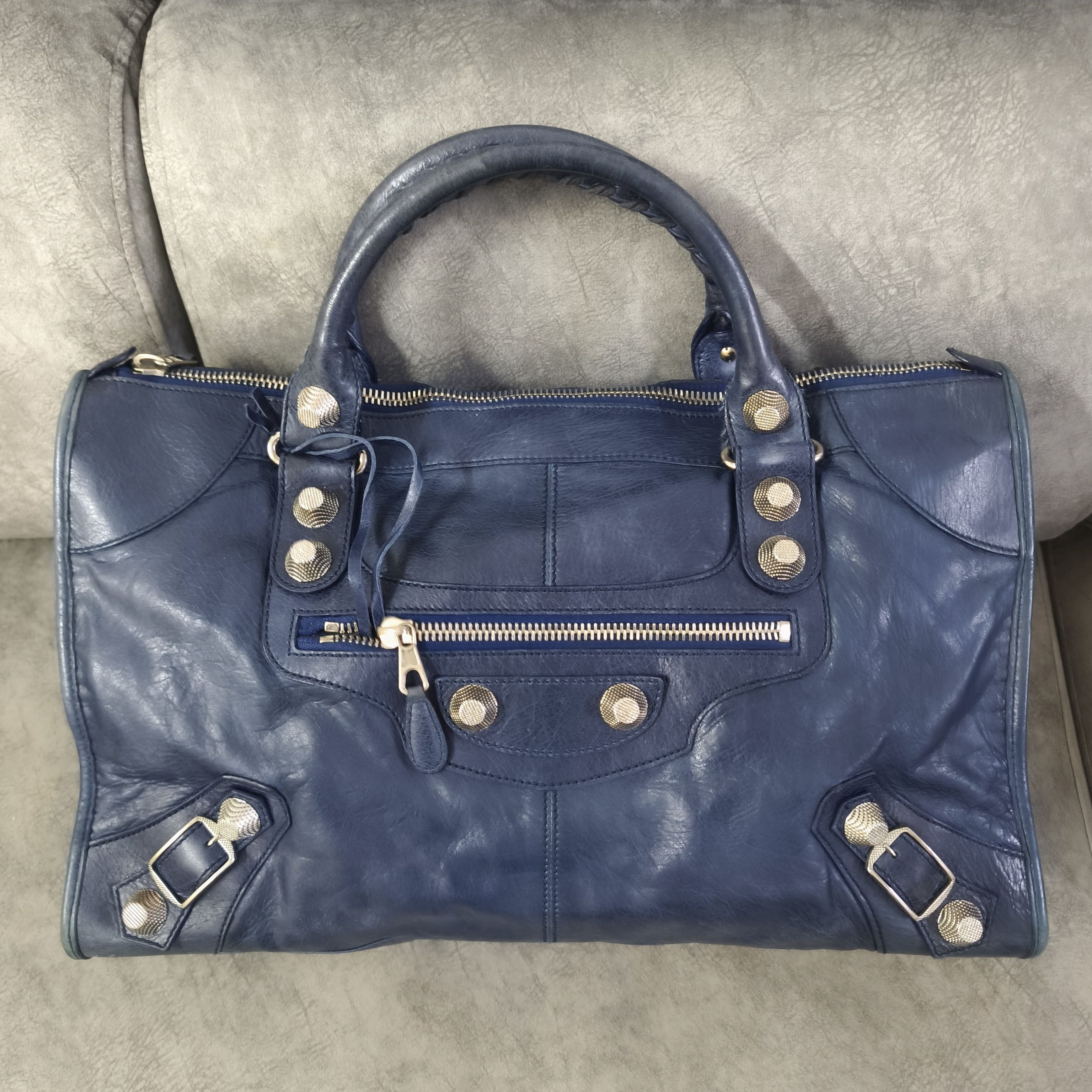 Balenciaga Balenciaga 2000s - Work City Motorcycle Bag Lambskin Size ONE SIZE - 2 Thumbnail