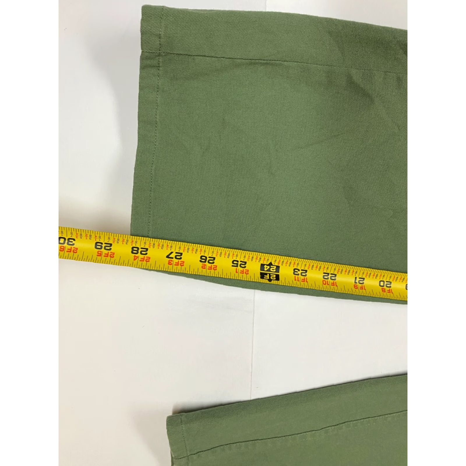 Charter Club Charter Club Pants Women 0P Petites Green Laura Fit Chino Straight 28in Inseam Zipper Cotton Knit Casual Vintage No Size 25" / US 0 / IT 36 - 7 Thumbnail