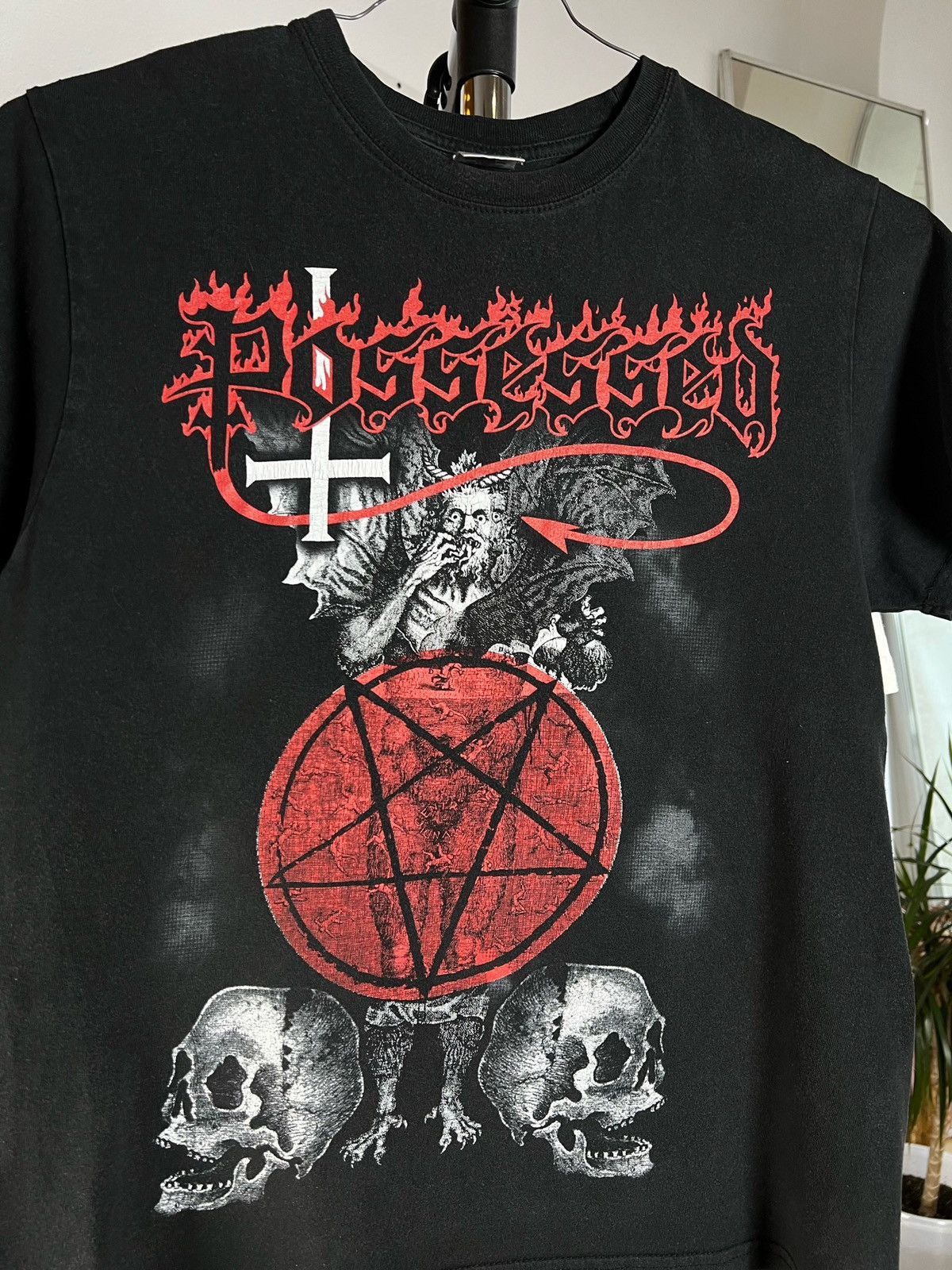 Band Tees × Vintage Vintage Possessed Seven Churches band tee 90s Size US M / EU 48-50 / 2 - 3 Thumbnail