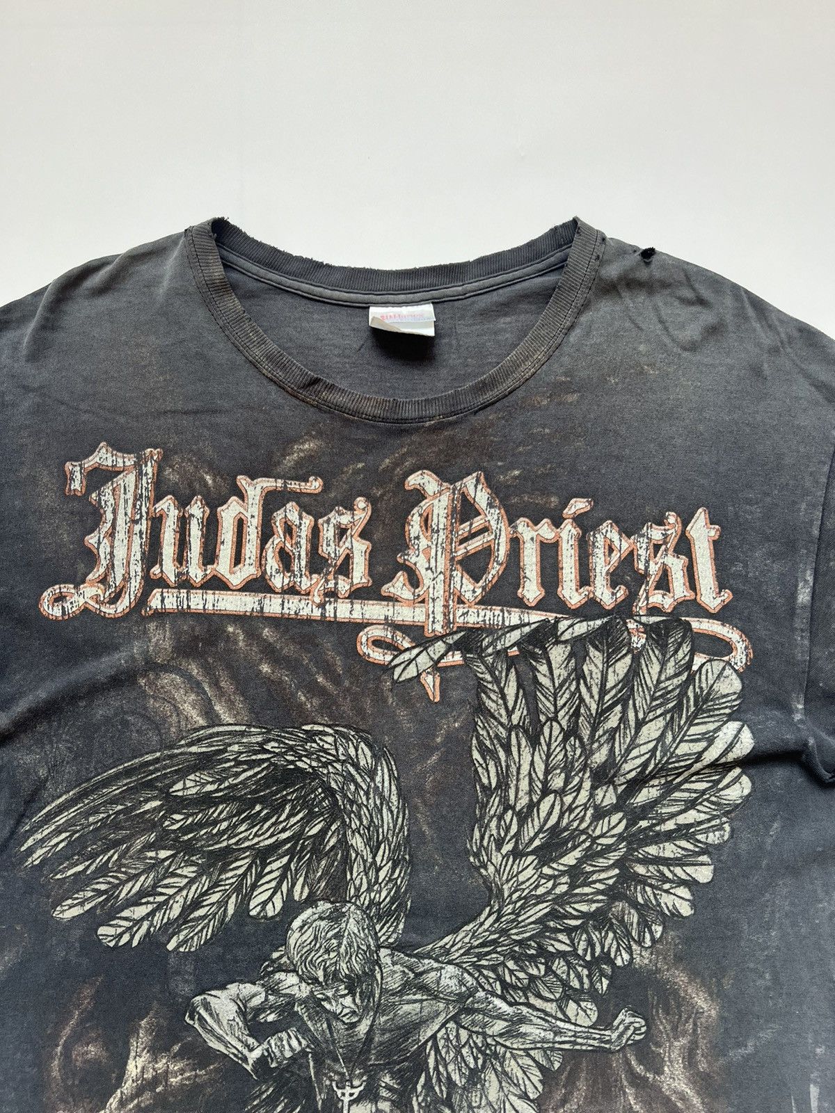Band Tees 1990s Judas Priest "Sad Wings Of Destiny" Tees Size US L / EU 52-54 / 3 - 3 Thumbnail