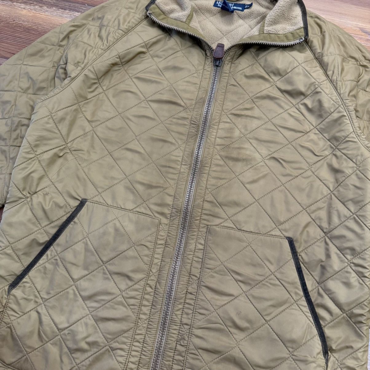 Polo Ralph Lauren Vintage Brown Polo Ralph Lauren Quilted Bomber Barn Jacket Size US XL / EU 56 / 4 - 2 Thumbnail