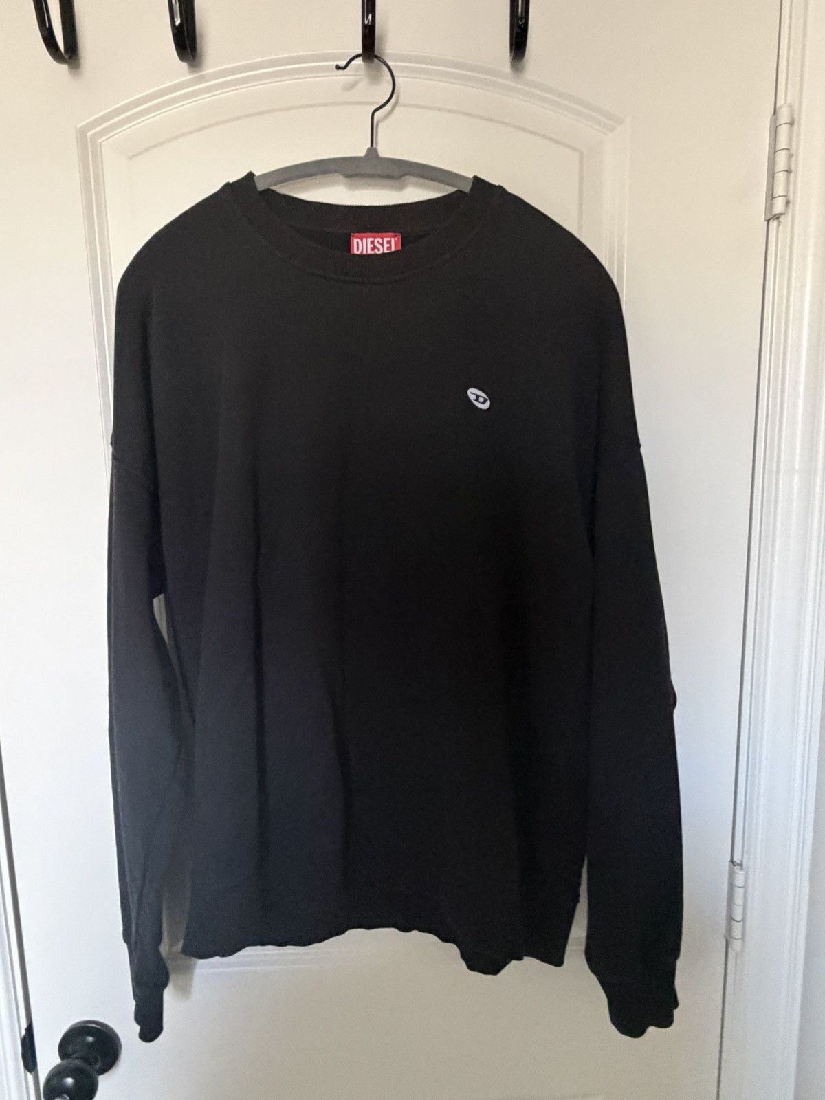 Diesel Diesel S-Rob-Doval-PJ cotton sweatshirt Size US L / EU 52-54 / 3 - 1 Thumbnail