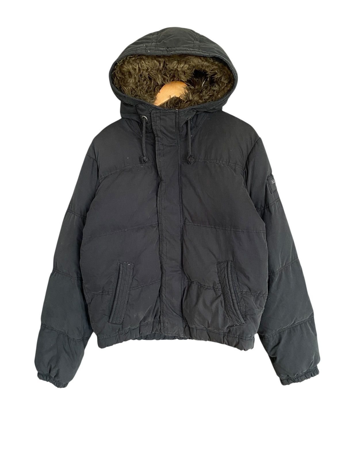 Abercrombie & Fitch Vintage Brand Abercrombie Fitch Fur Puffer Jacket 1990s Size US M / EU 48-50 / 2 - 1 Thumbnail