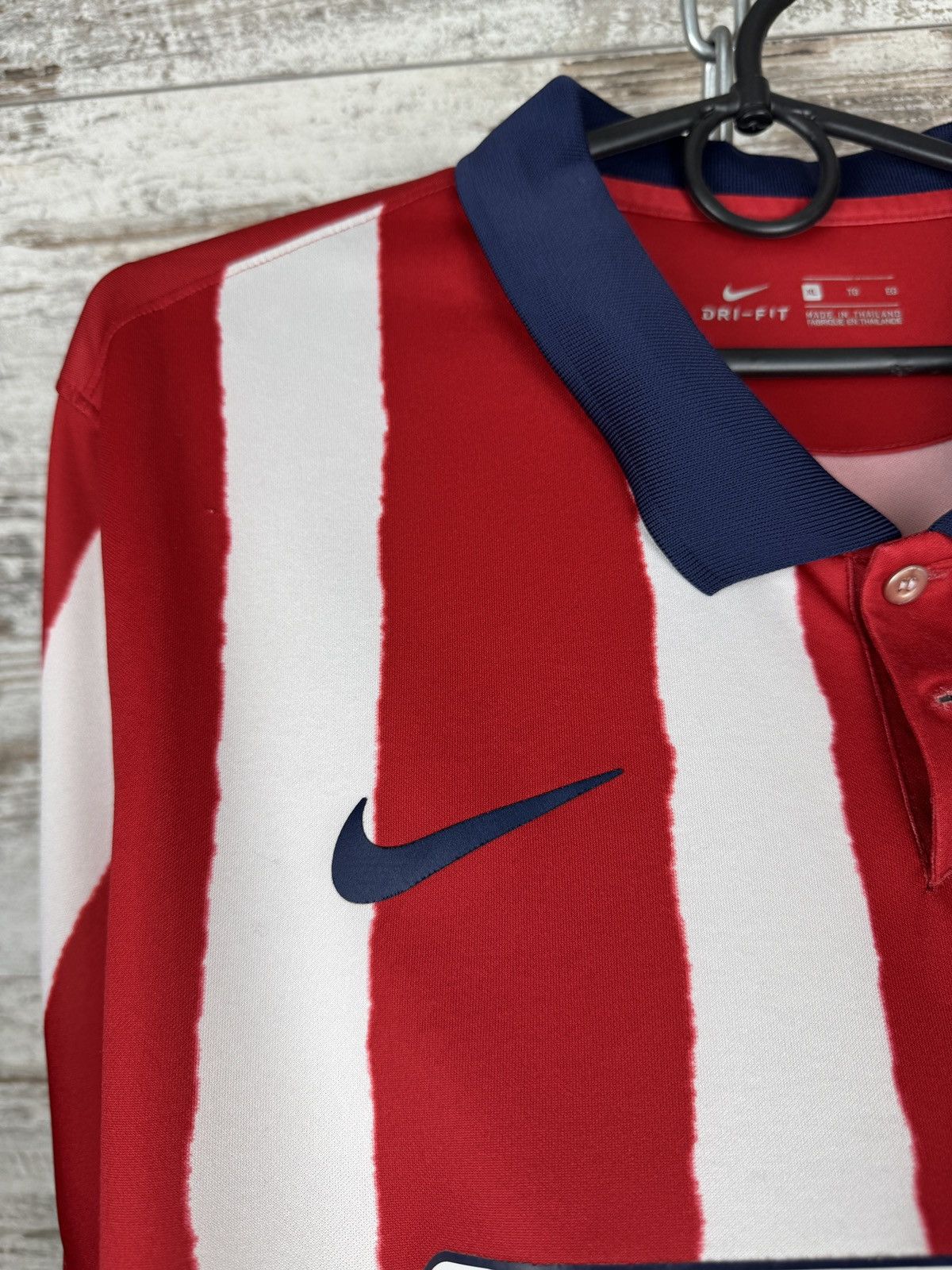 Nike × Vintage Mens Vintage Nike Atletico de Madrid FC T-shirt jersey tee Size US XL / EU 56 / 4 - 9 Thumbnail