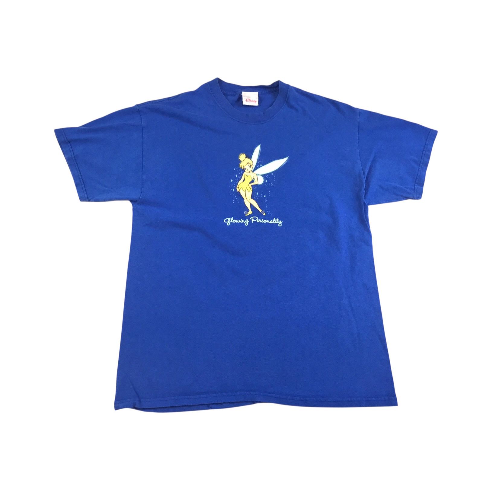 Disney Disney Tinkerbell T-Shirt Blue Sparkly Glowing Personality L Size L / US 10 / IT 46 - 1 Thumbnail