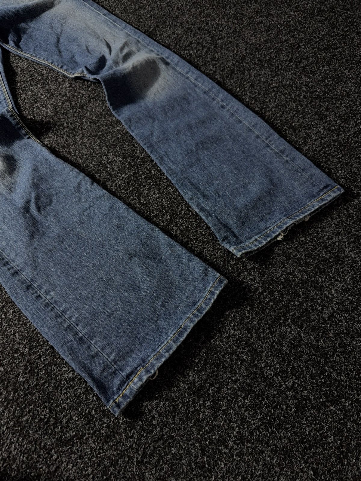 Hysteric Glamour × If Six Was Nine × Lee 2000s flared Lee denim pants jeans y2k Avant Garde style Size 30" / US 8 / IT 44 - 4 Thumbnail