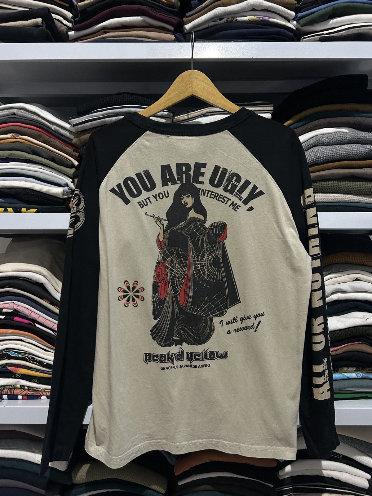 Japanese Brand Japanese brand Y2K Funky motorcycle vintage longsleeve Size US L / EU 52-54 / 3 - 1 Thumbnail