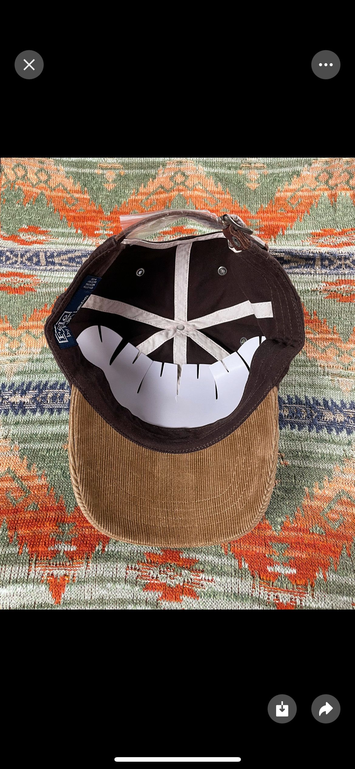 Polo Ralph Lauren Polo Ralph Lauren Rare Outdoor Leather Baseball Hat Cap Size ONE SIZE - 4 Thumbnail