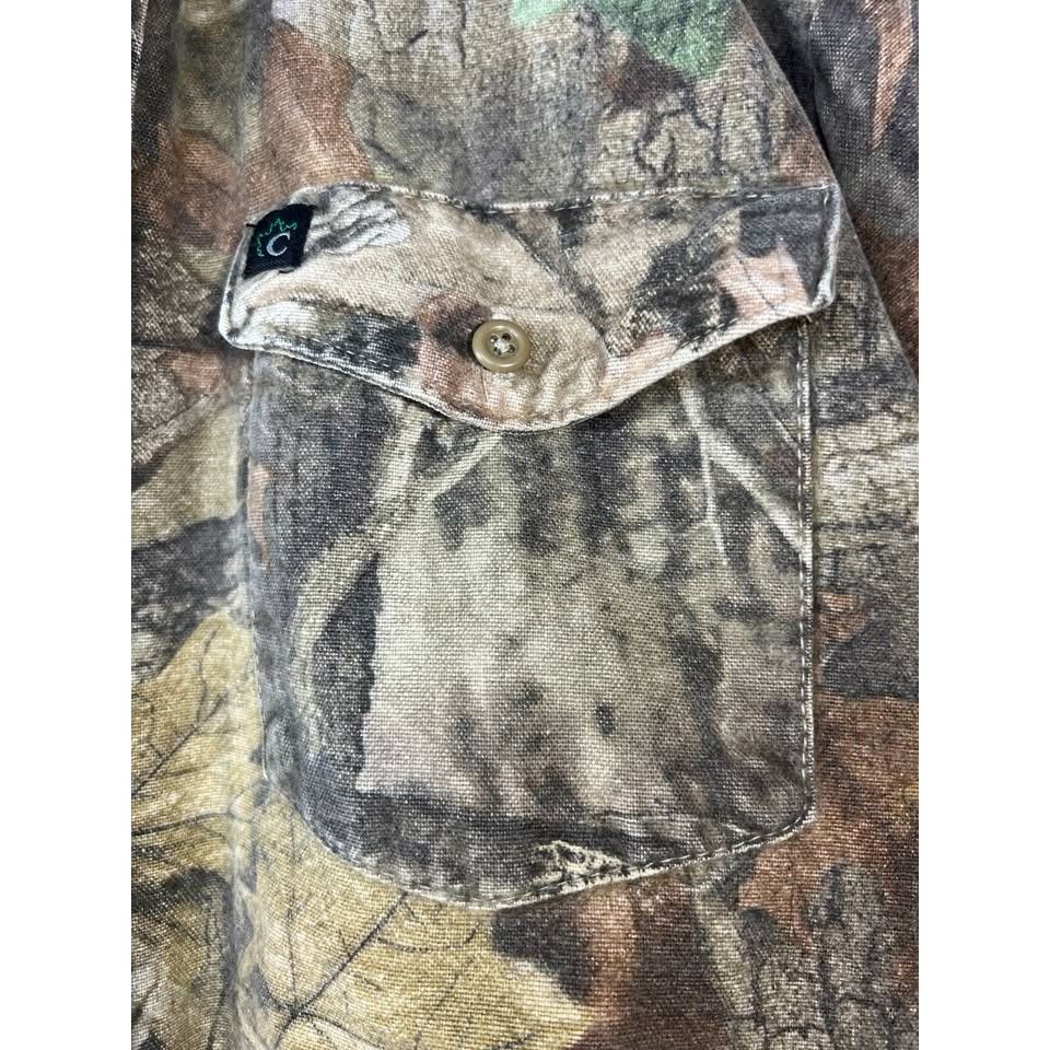 Other Vintage Codet Camo Realtree Quilted Flannel Button up Jacket Size US L / EU 52-54 / 3 - 4 Thumbnail