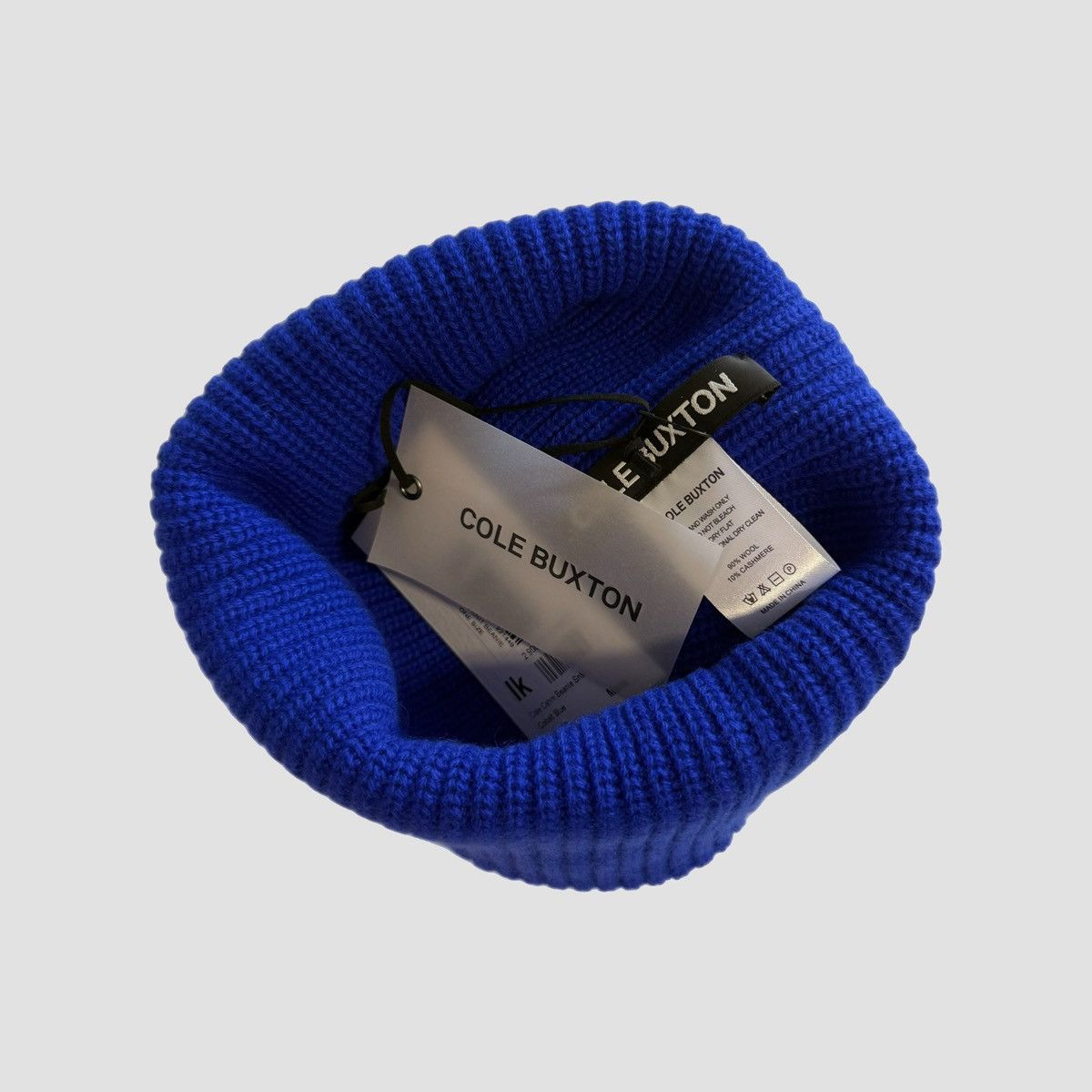 Cole Buxton Cole Buxton Wool/Cashmere Beanie Size ONE SIZE - 2 Thumbnail