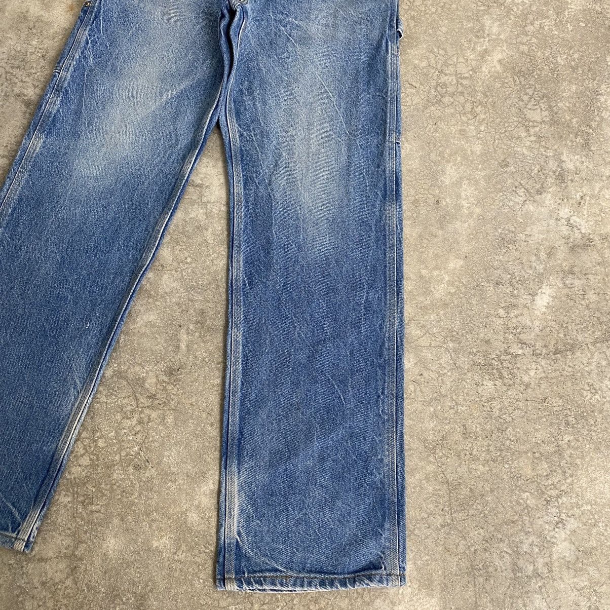 Carhartt Vintage Carhartt Faded Blue Carpenter Work Denim Jeans Size US 32 / EU 48 - 8 Thumbnail