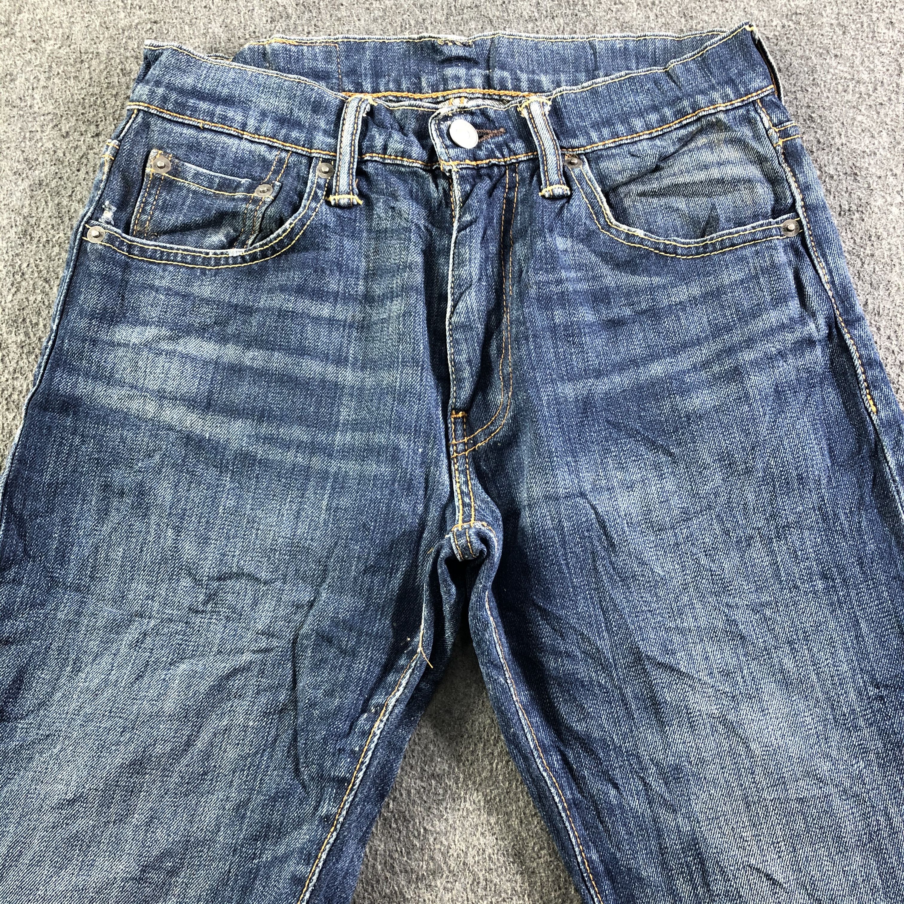 Levi's Vintage Blue Wash Levis 513 Jeans-J3725 Size US 28 / EU 44 - 3 Thumbnail