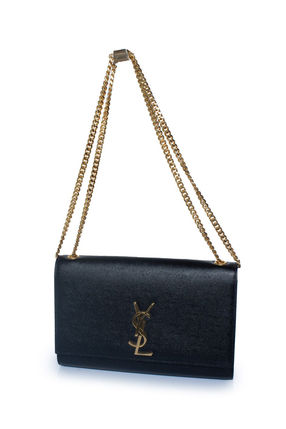 Saint Laurent Paris Saint Laurent, Medium Kate shoulder bag in black Size ONE SIZE - 3 Thumbnail