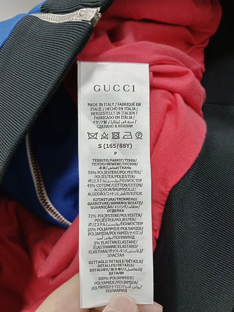 Gucci Gucci TNF co-branded embroidered logo long-sleeved zipper j Size US S / EU 44-46 / 1 - 5 Thumbnail