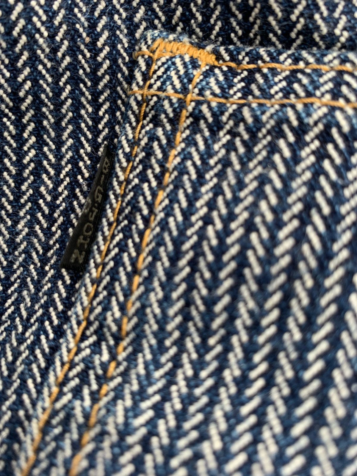 Hysteric Glamour Flare Jeans Big Jhon Stripe Ifsixwasnine Lgb style Bootcut Size US 29 - 9 Thumbnail