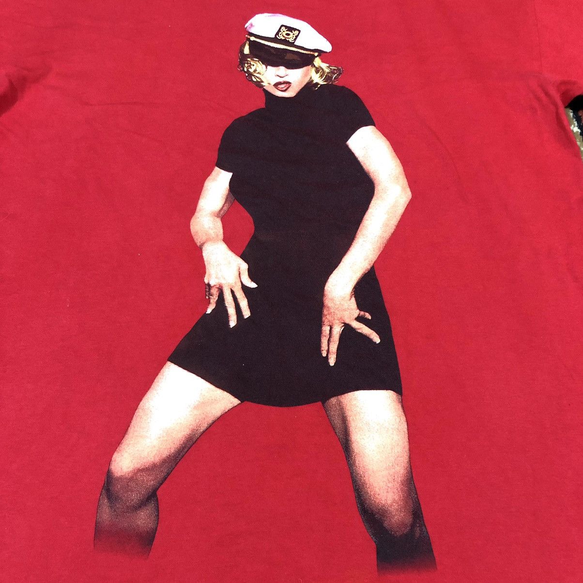 Band Tees Vintage 90s Madonna Made In Usa T Shirt Size US L / EU 52-54 / 3 - 8 Thumbnail