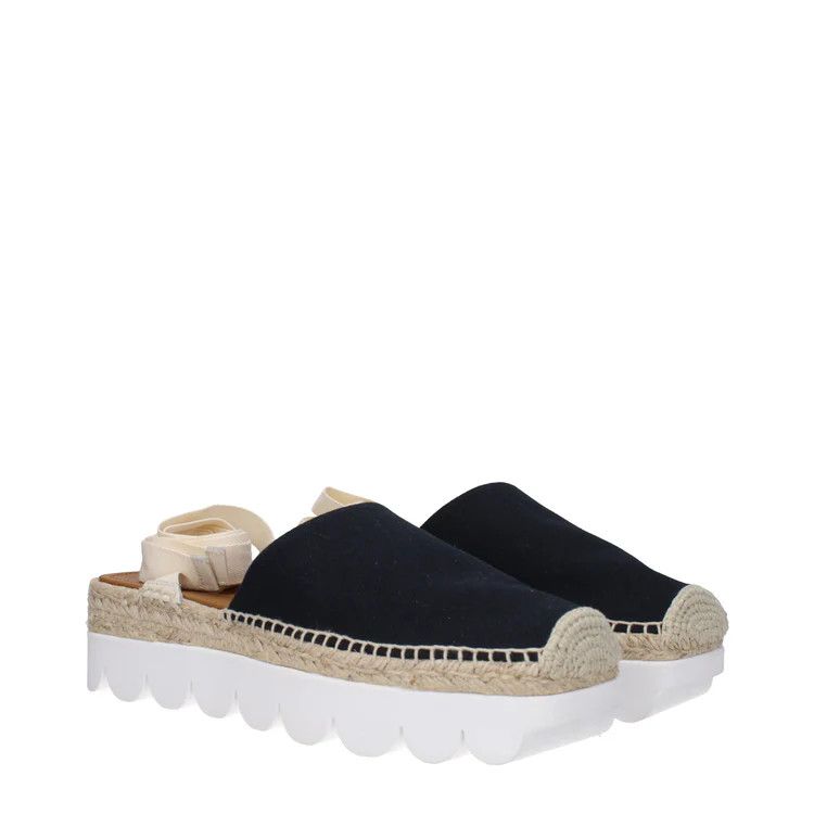 Marni ob1o1e1124 Fabric Espadrilles in Blue Size US 10 / IT 40 - 2 Thumbnail