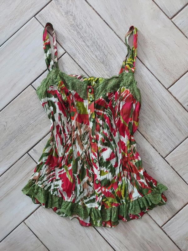 Vintage Vintage lace cami top Size M / US 6-8 / IT 42-44 - 4 Thumbnail