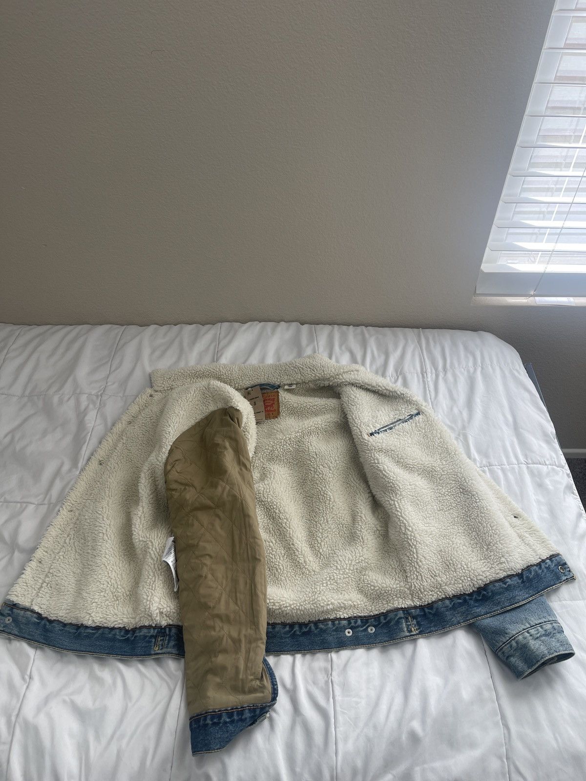 Levi's Sherpa Trucker Musta Size US S / EU 44-46 / 1 - 3 Thumbnail