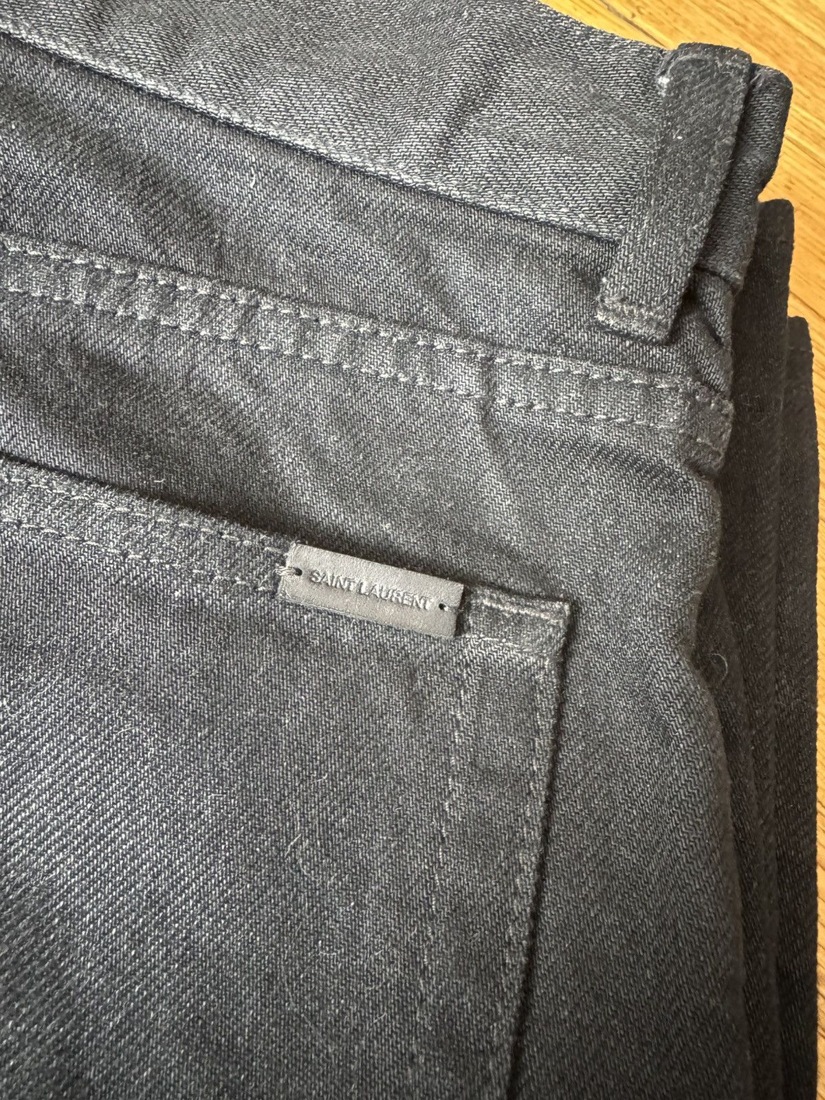 Yves Saint Laurent Saint Laurent 70’s Rigid Wide Leg Size US 30 / EU 46 - 4 Thumbnail