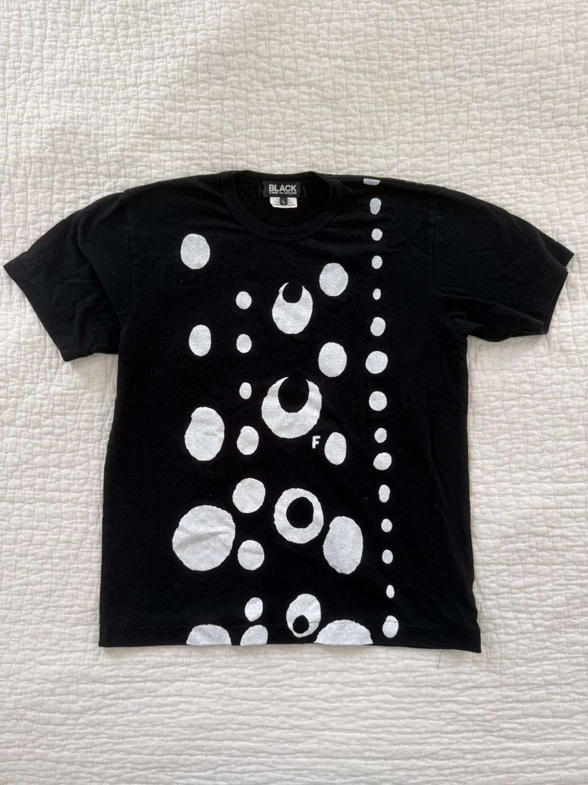 Comme des Garcons Black “Eyes” shirt Size US L / EU 52-54 / 3 - 1 Thumbnail