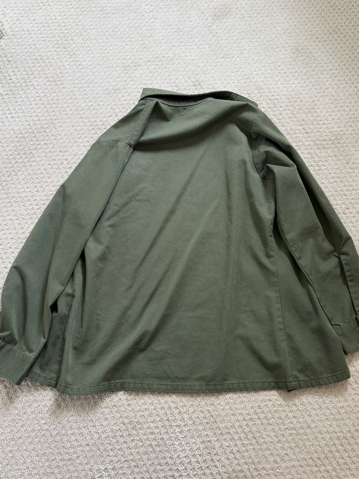 Vintage Vintage US Army Vietnam War OG-507 Fatigue Utility Shirt Size US S / EU 44-46 / 1 - 3 Thumbnail