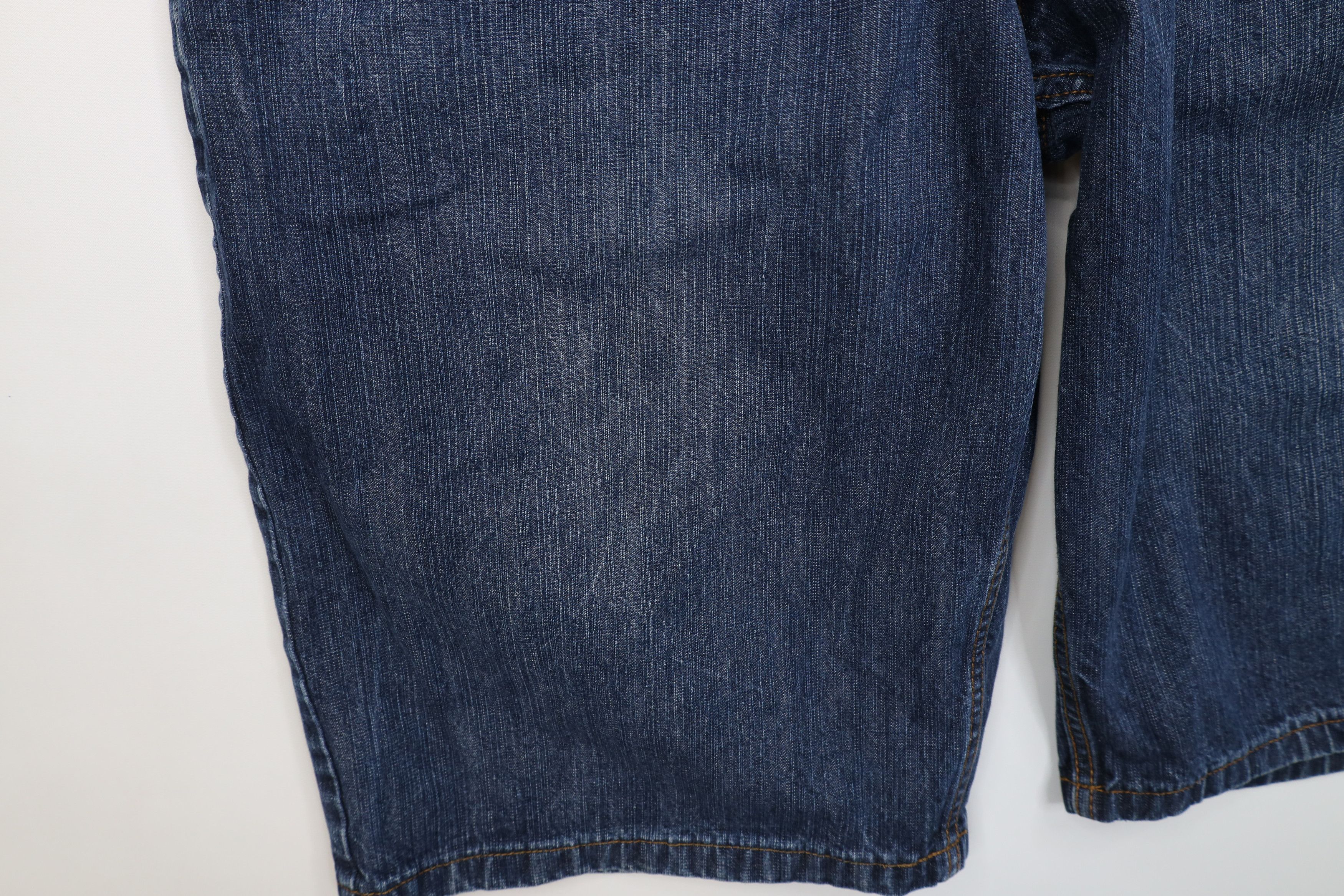 Rocawear Vintage 90s Y2K Rocawear Fit Denim Jean Shorts Blue Cotton Size US 40 / EU 56 - 8 Thumbnail