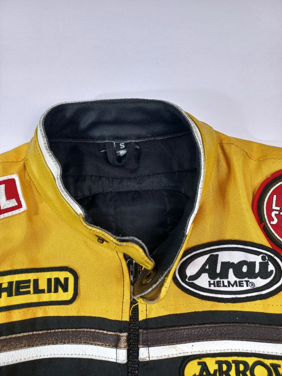 Vintage Vare Rare Lucky Strike Racing Moto Exclusive Leather Jacket Size US S / EU 44-46 / 1 - 8 Thumbnail