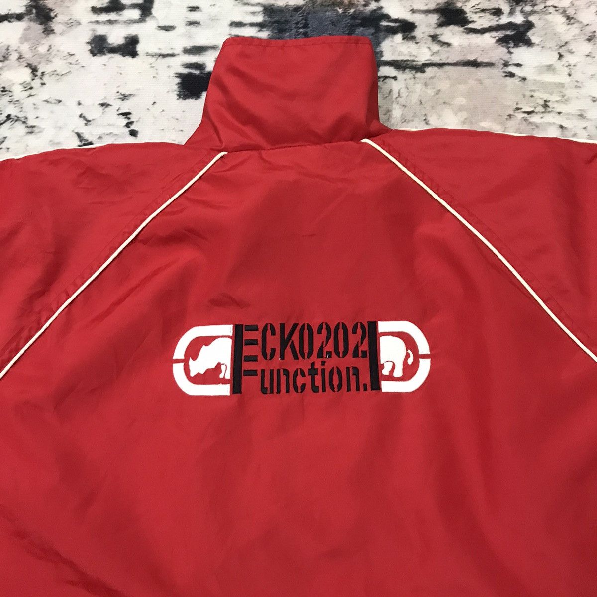 Ecko Unltd. Vintage 90s Encko Funtion Windbreaker Jacket Size US XXL / EU 58 / 5 - 4 Thumbnail