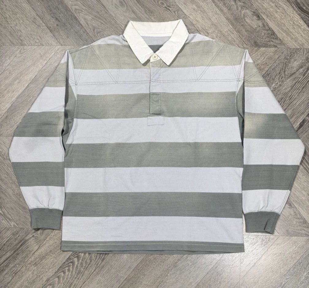Visvim VISVIM LARKHAM L/S Rugger Vintage Washed Lt Green 2 Size US M / EU 48-50 / 2 - 1 Thumbnail