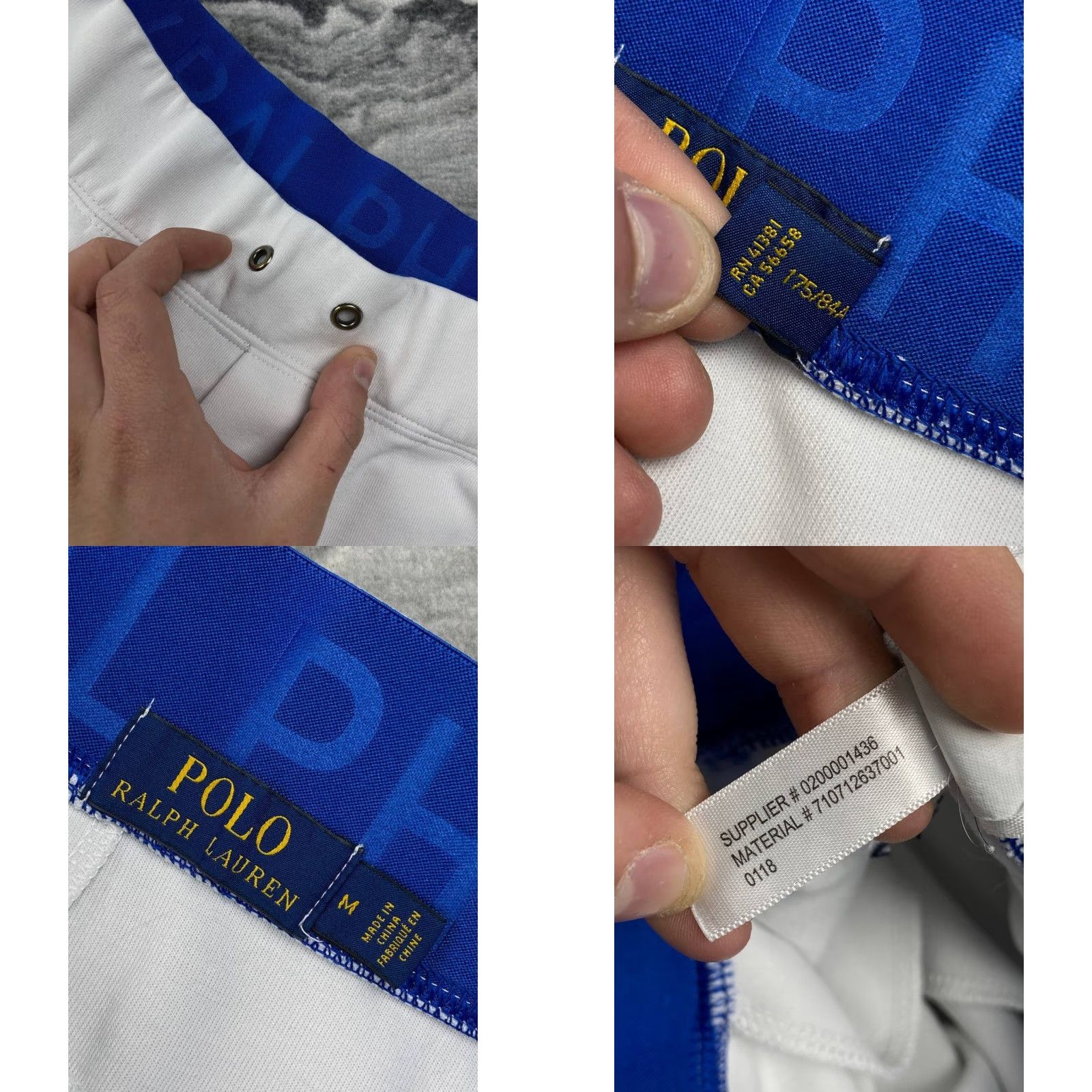 Polo Ralph Lauren Polo Ralph Lauren Sweat Shorts Men M White Size US M / EU 48-50 / 2 - 8 Thumbnail