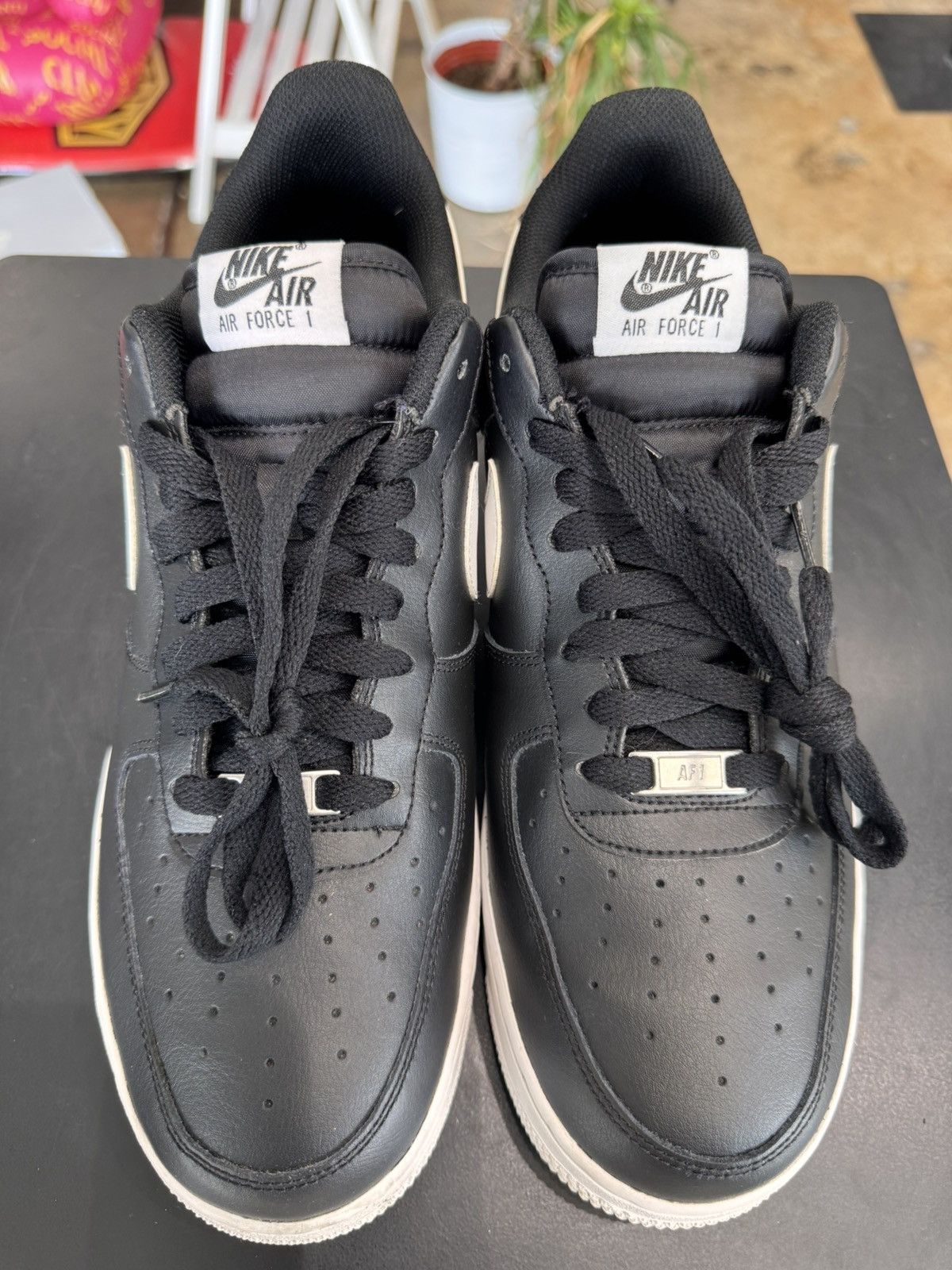 Nike Nike Air Force 1 Low Black Size 12 (2020) Size US 12 / EU 45 - 2 Thumbnail