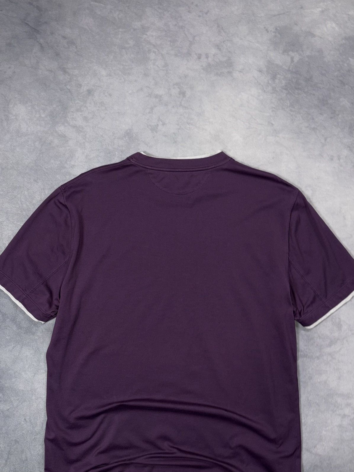 Brunello Cucinelli BRUNELLO CUCINELLI VINTAGE LUXURY LAYERED T SHIRT Size US XL / EU 56 / 4 - 7 Thumbnail