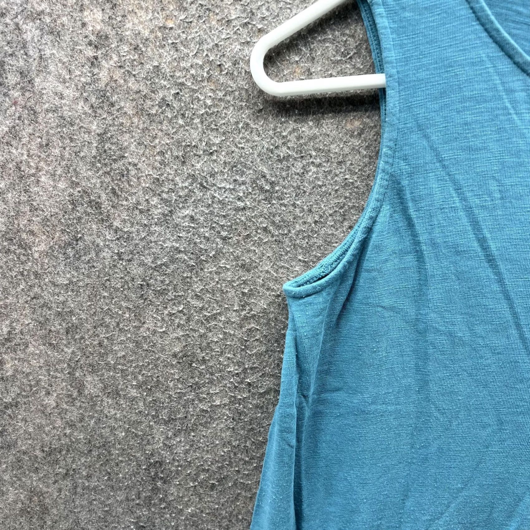 J. Jill J. Jill Dress Womens Petite Small Sleeveless Jersey Swing Trapeze Pockets Blue Crew Neck Knee Length Casual Dress PS Womens Size S / US 4 / IT 40 - 7 Thumbnail