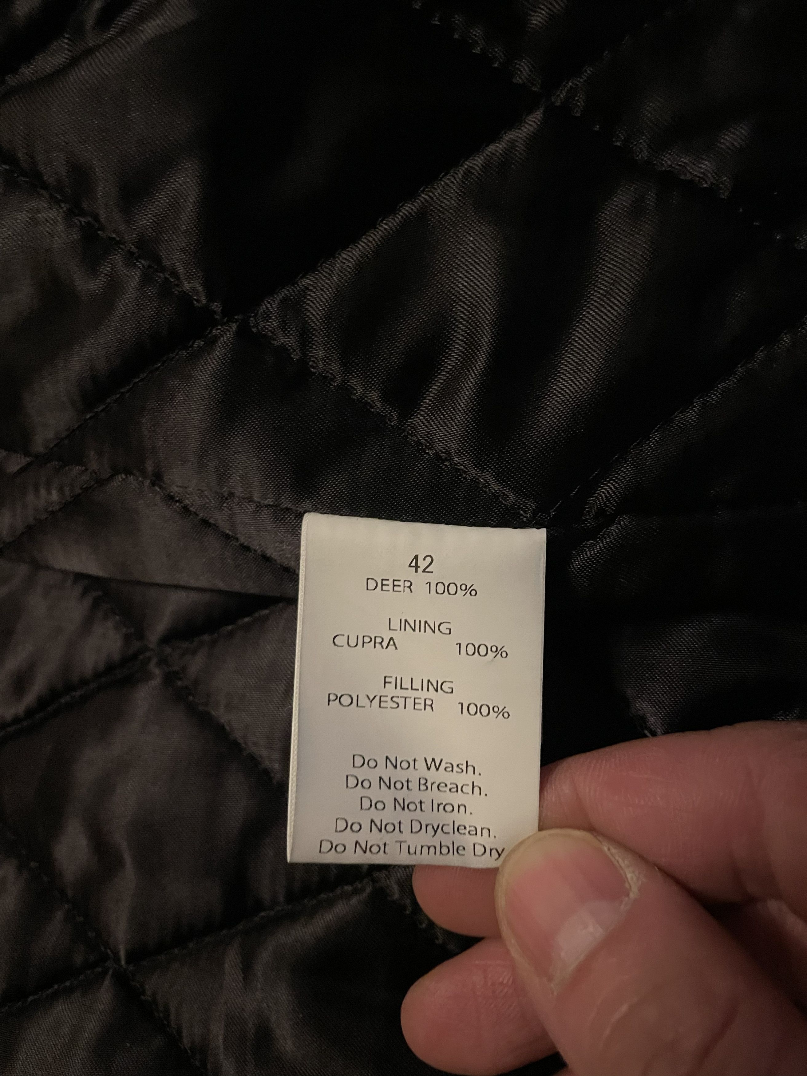 Fine Creek Fine Creek Leon Deer Leather Motorcycle Jacket - 42 Size US L / EU 52-54 / 3 - 10 Thumbnail