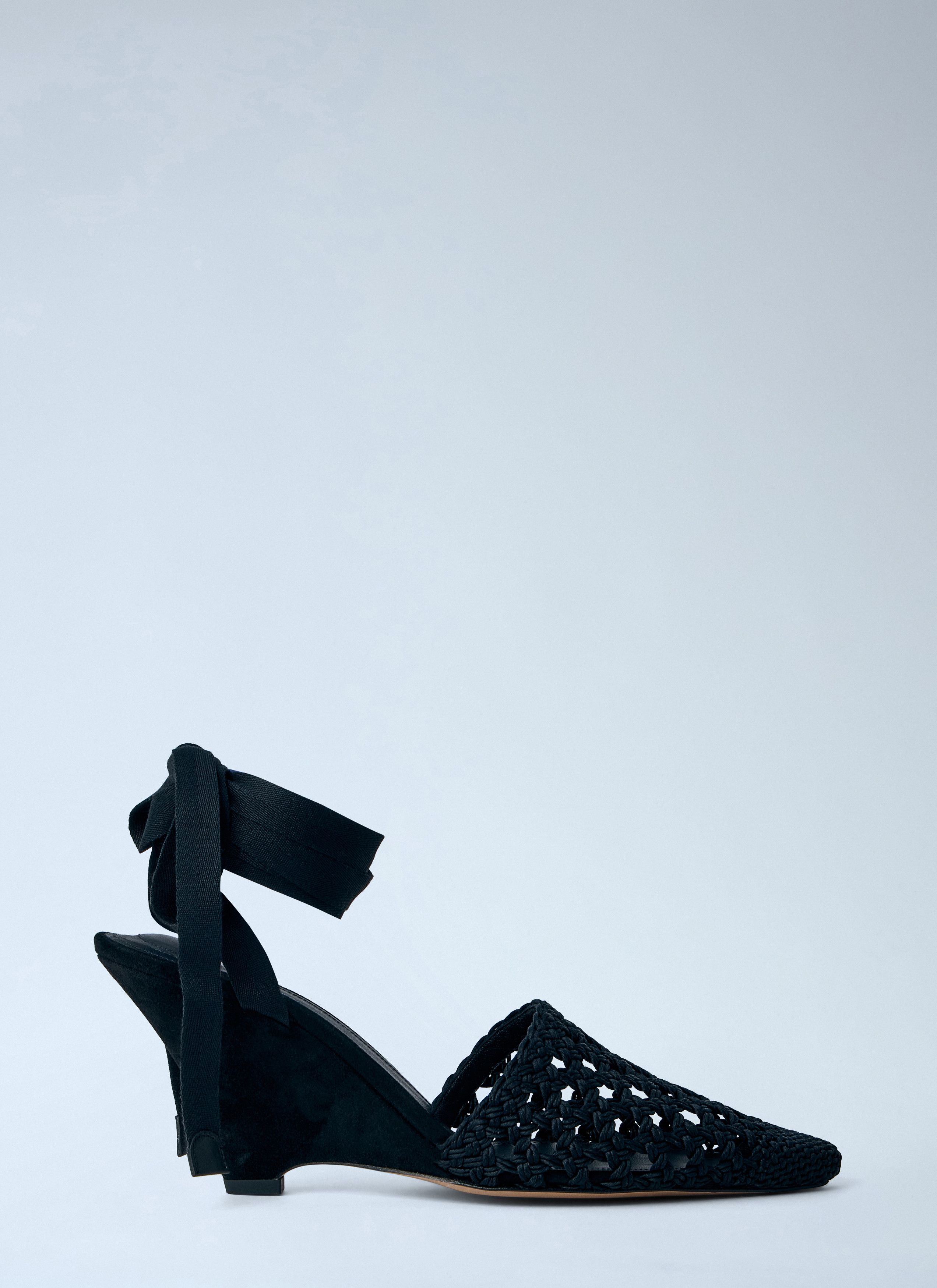Jacquemus Woven Wedge Sandals Size US 8 / IT 38 - 1 Thumbnail