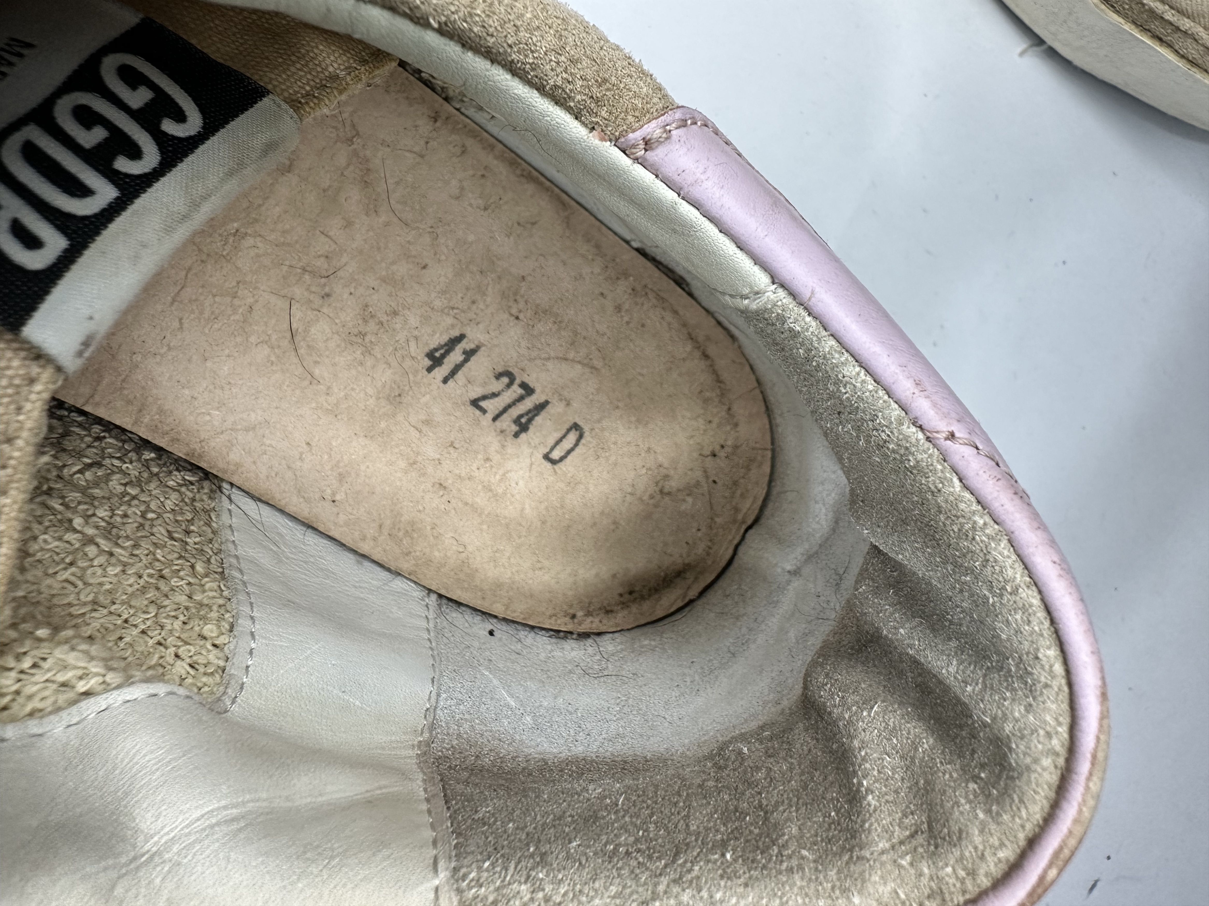Golden Goose Golden Goose Superstar Tan And Beige Canvas Low Sneakers. Size US 8 / EU 41 - 11 Thumbnail