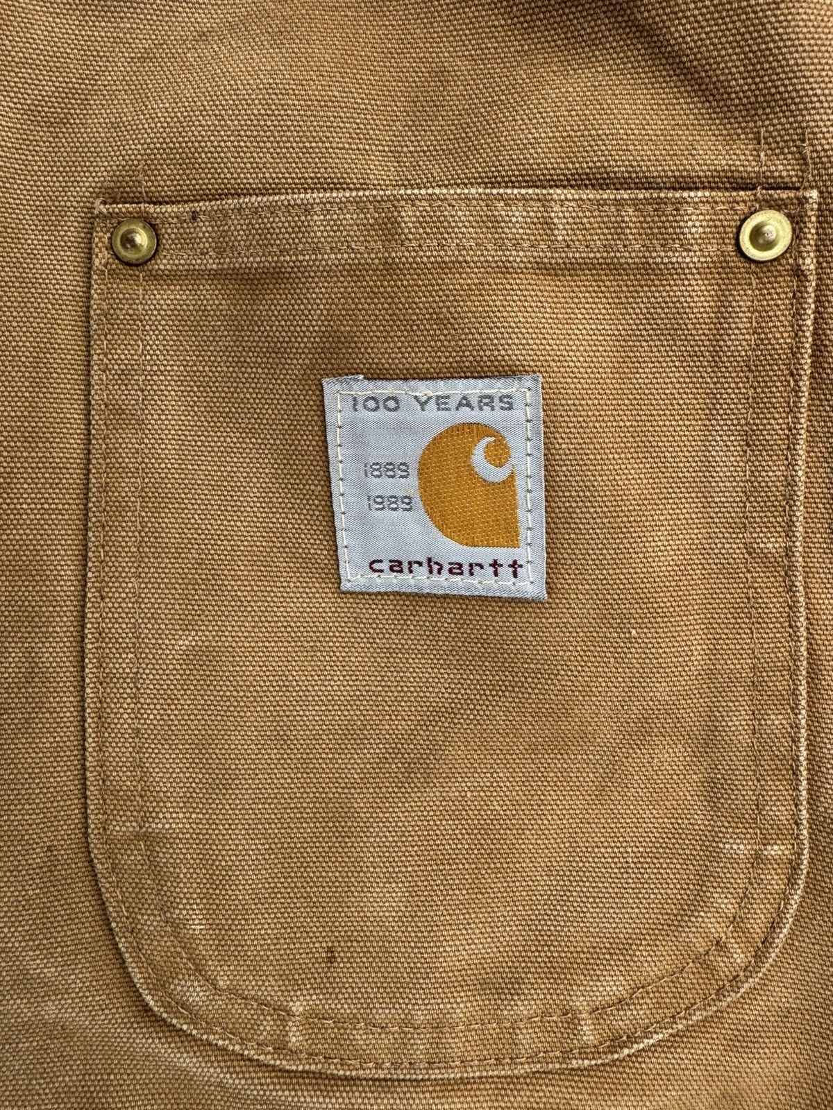 Carhartt 1989 carhartt chore jacket 100th anniversary Size US XL / EU 56 / 4 - 4 Thumbnail