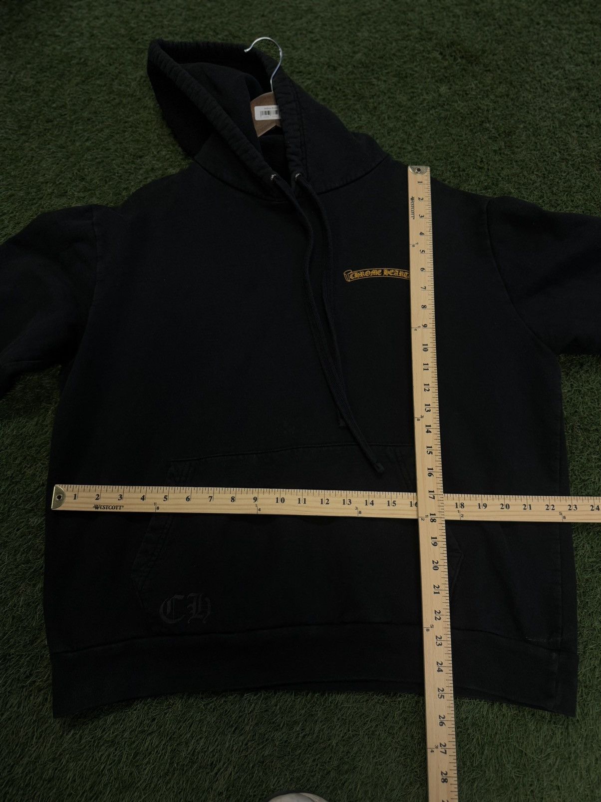 Chrome Hearts Chrome Hearts Black Yellow Pullover Hoodie Size M 🧼 Size US M / EU 48-50 / 2 - 22 Thumbnail
