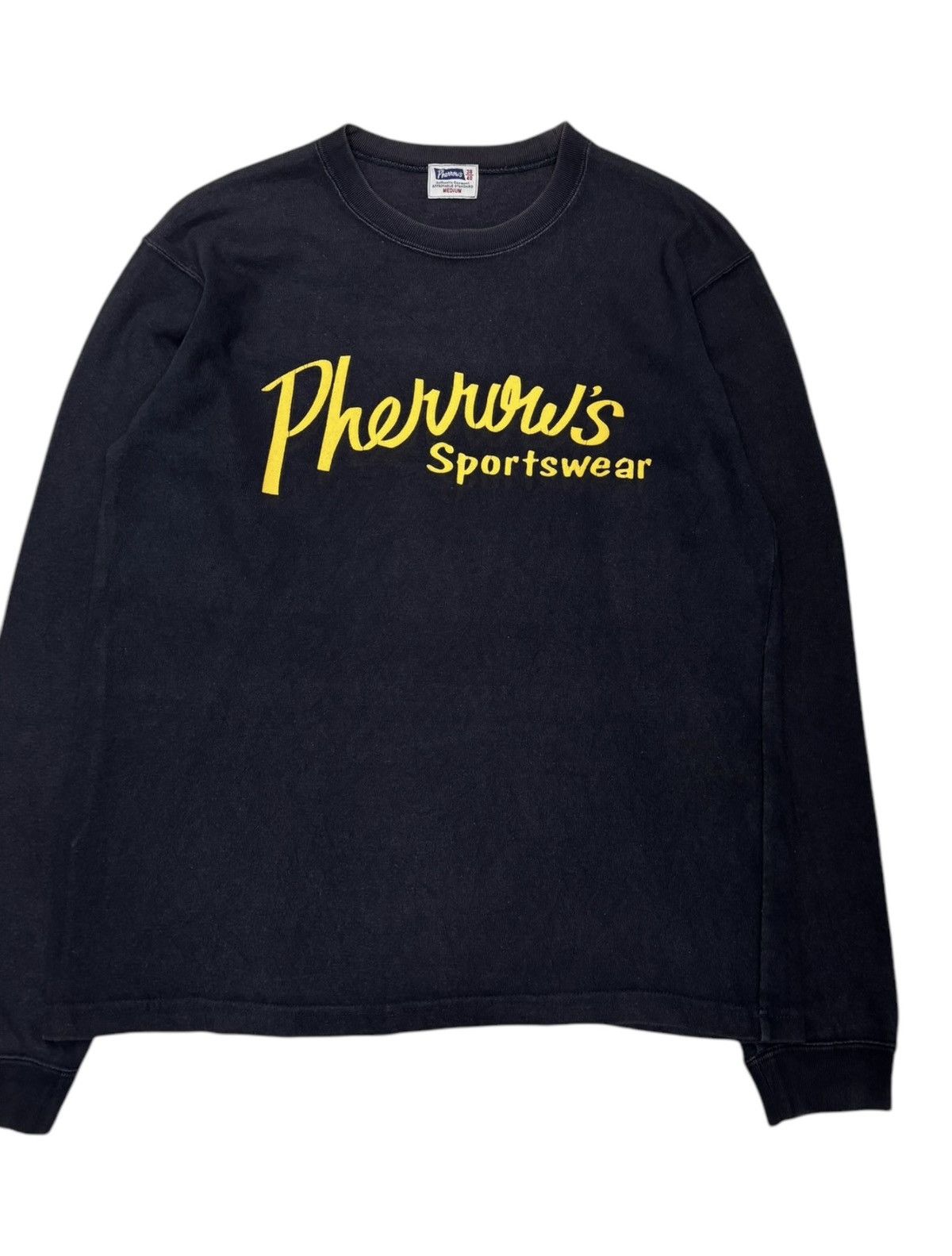 The Real McCoy's Pherrows Made In Japan Crewneck Long Sleeve Shirt Size US M / EU 48-50 / 2 - 4 Thumbnail