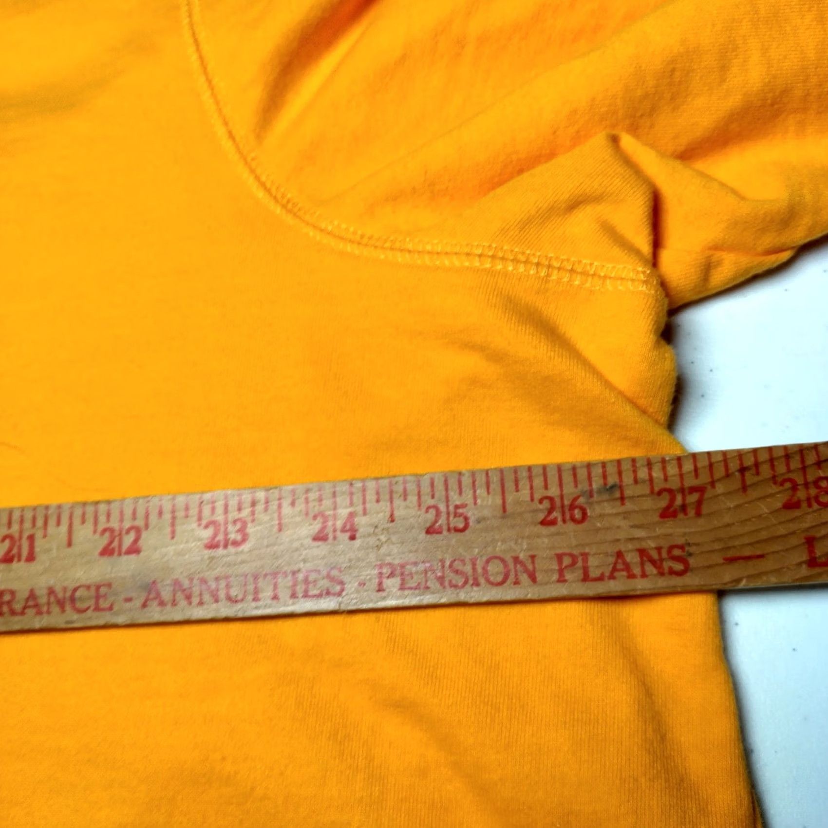 Vintage Onque Woman Shirt 2X Plus Size Gold Yellow Button Up Knit 3/4 Sleeve Pockets Cotton Knit Top Casual Shirt Womens Size XXL / US 16-18 / IT 52-54 - 4 Thumbnail