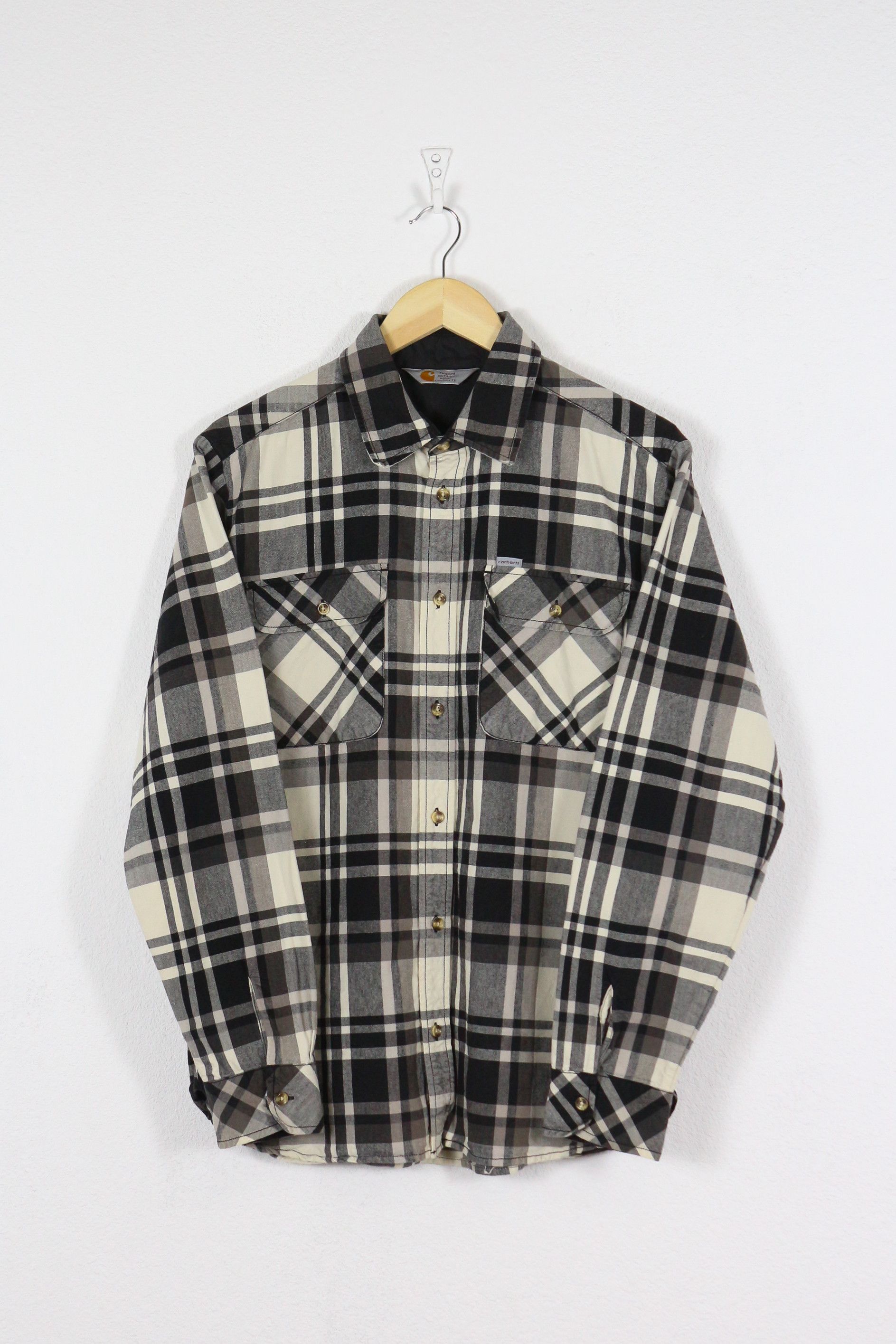 Carhartt Vintage Carhartt Linwood Plaid Check Shirt Size US L / EU 52-54 / 3 - 1 Thumbnail