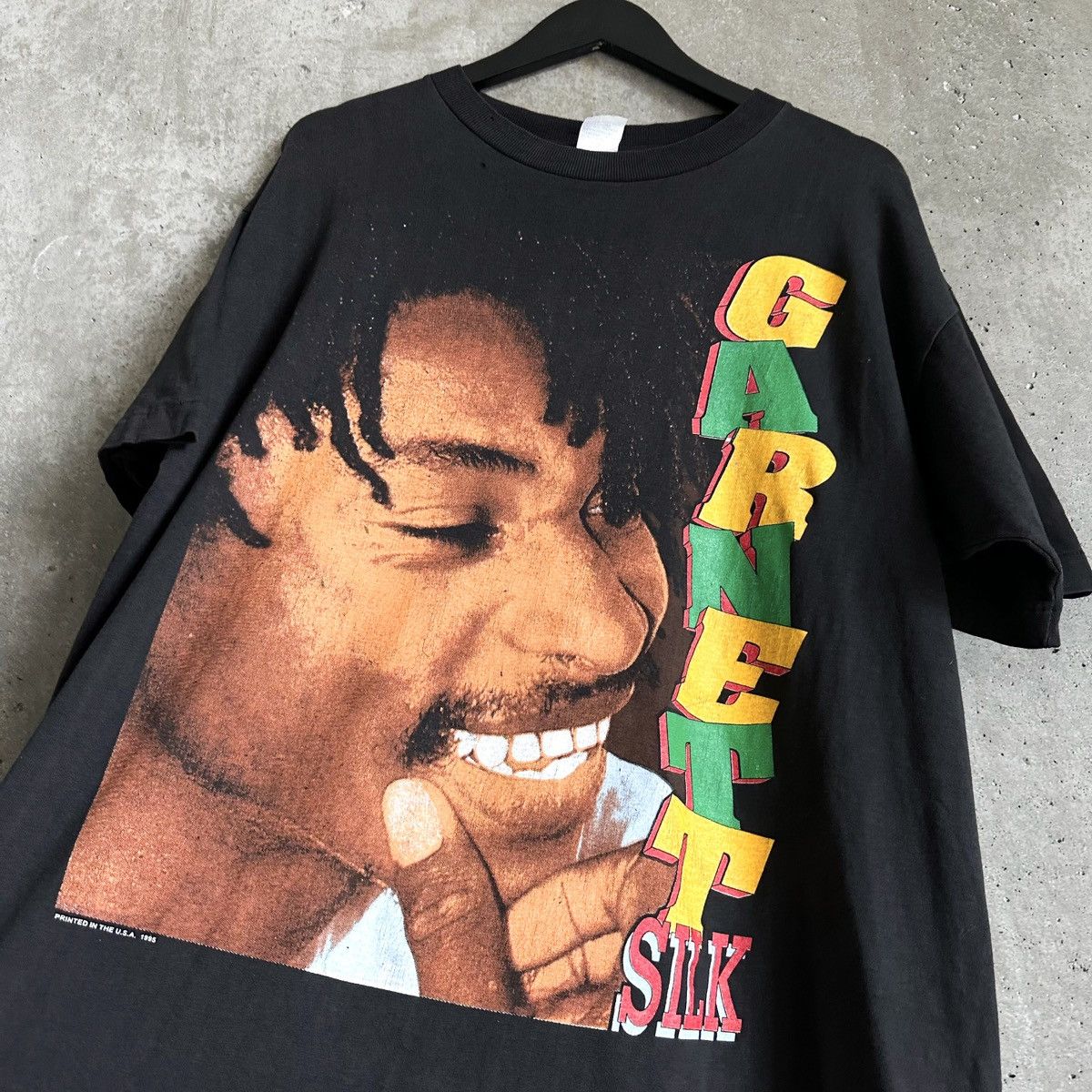 Rap Tees × Vintage 90’s Garnett Silk Ma Ma Africa T-Shirt Size US XL / EU 56 / 4 - 1 Thumbnail