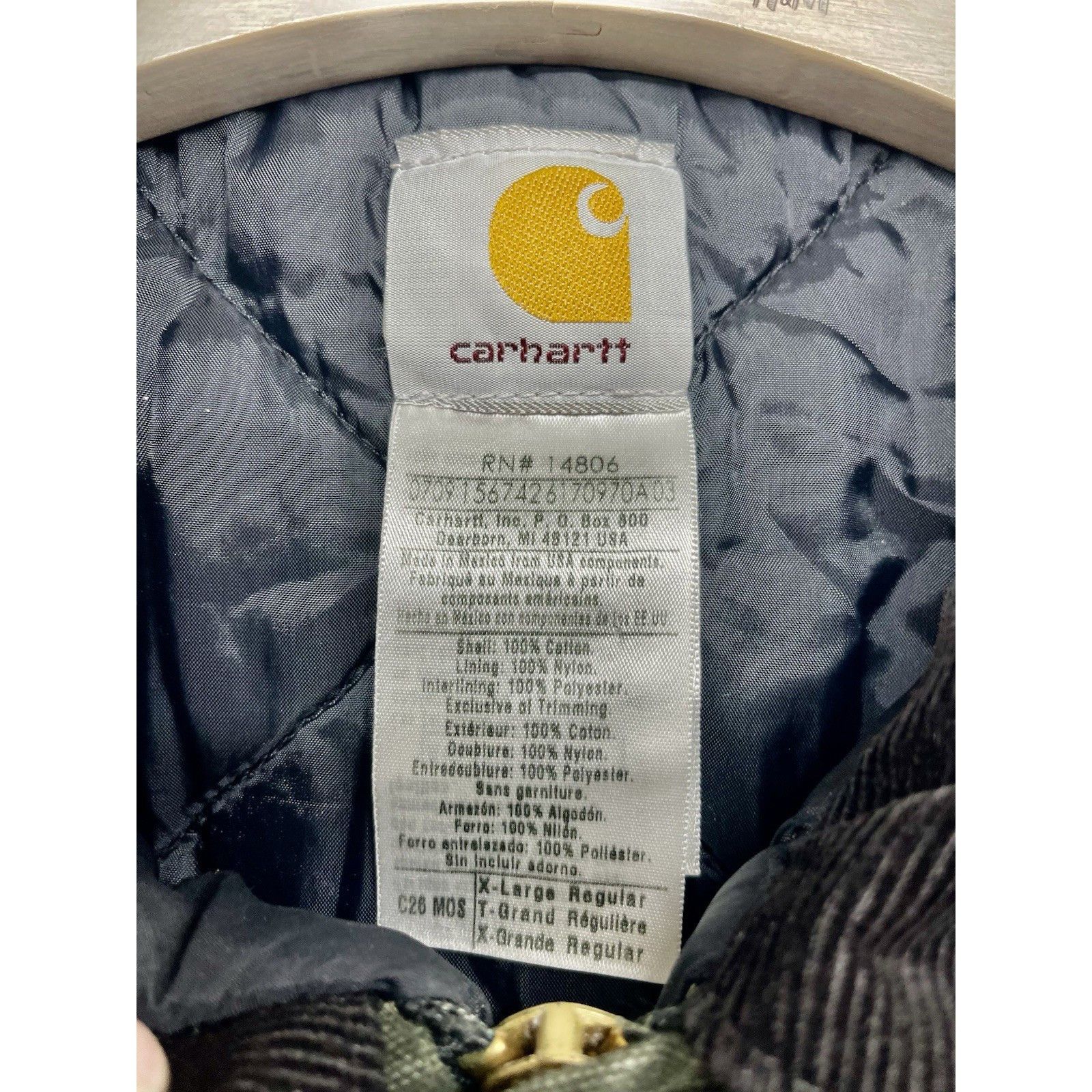 Carhartt VTG Carhartt C26 MOS Moss Green Arctic Traditional Coat Sun Size US XL / EU 56 / 4 - 5 Thumbnail