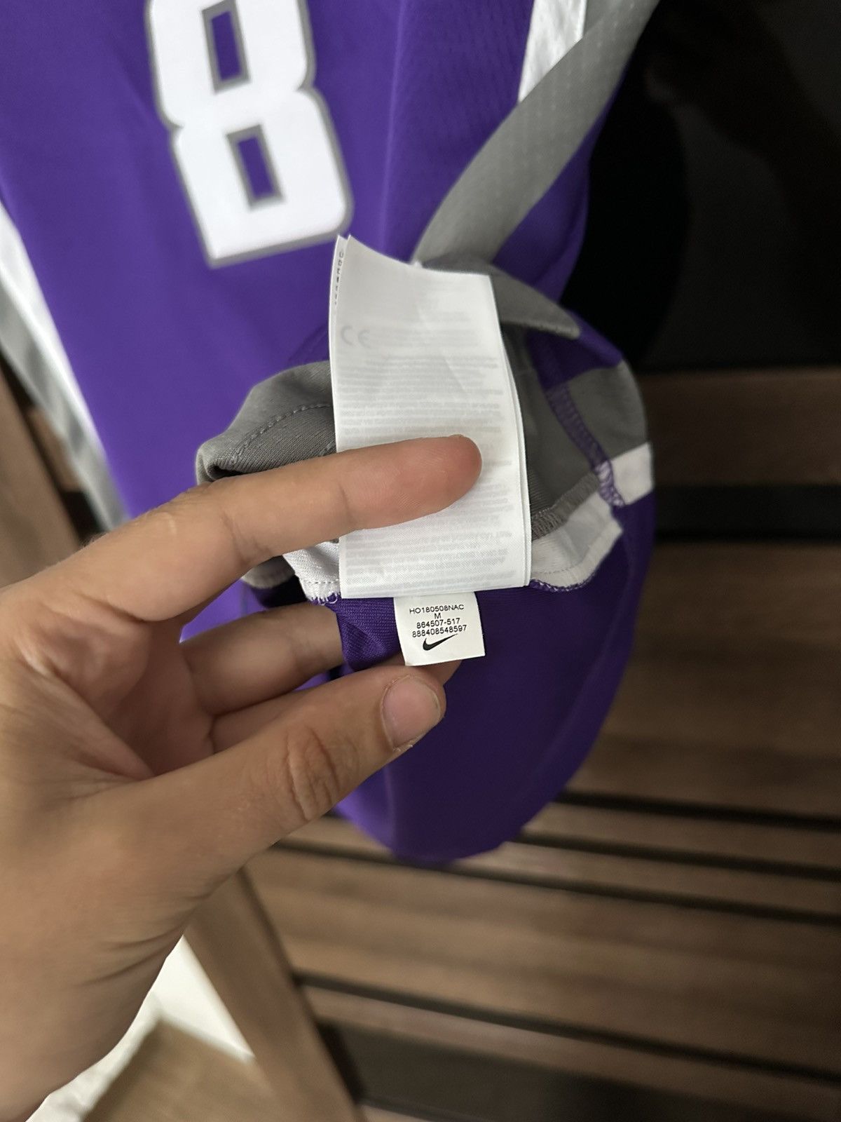Nike Nike Sacramento Kings NBA Jersey T-Shirt Size US M / EU 48-50 / 2 - 11 Thumbnail