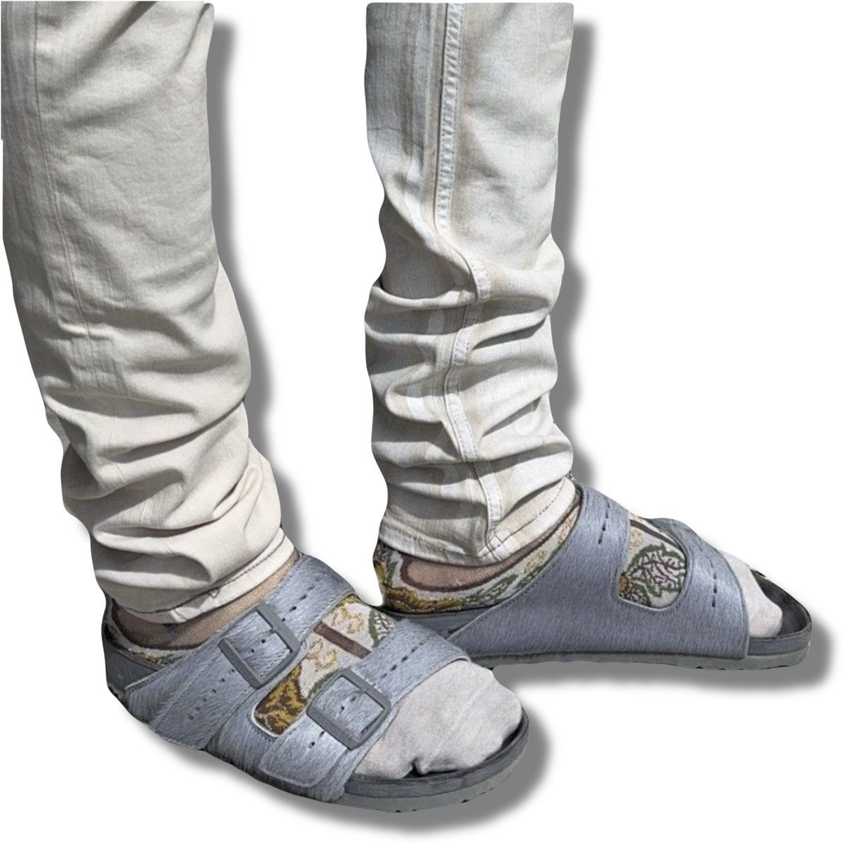 Rick Owens x Birkenstock 2018 Pony Fur Arizona Sandals